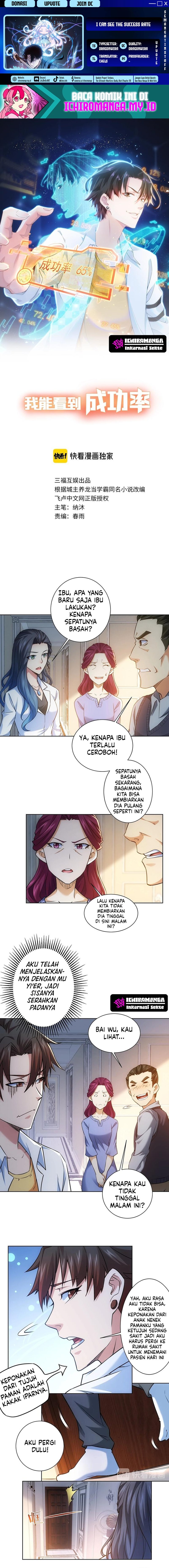I Can See The Success Rate Chapter 10 Gambar 1